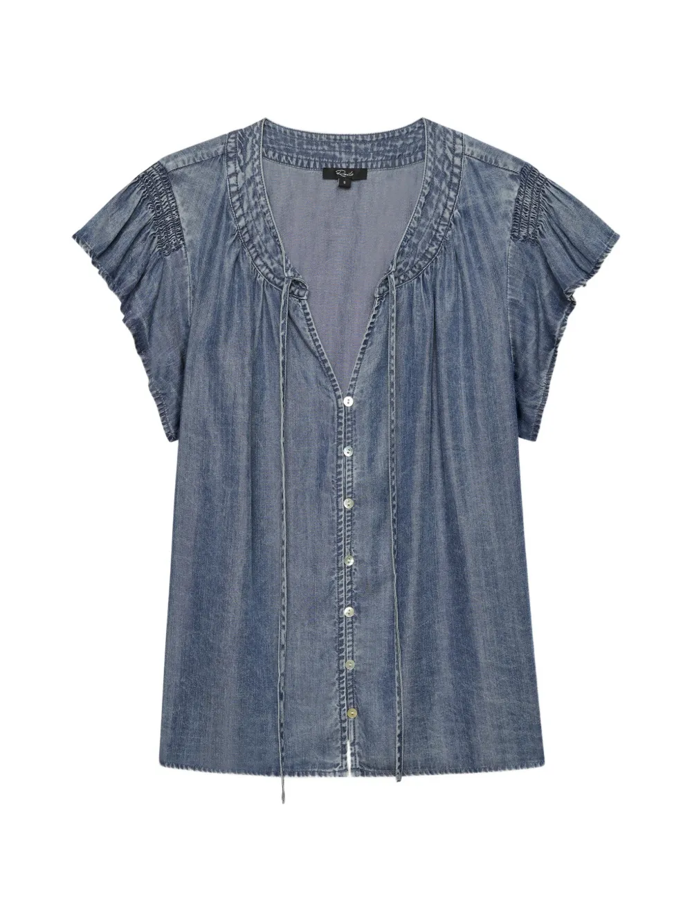 Rails Aviva button-up shirt - Blau