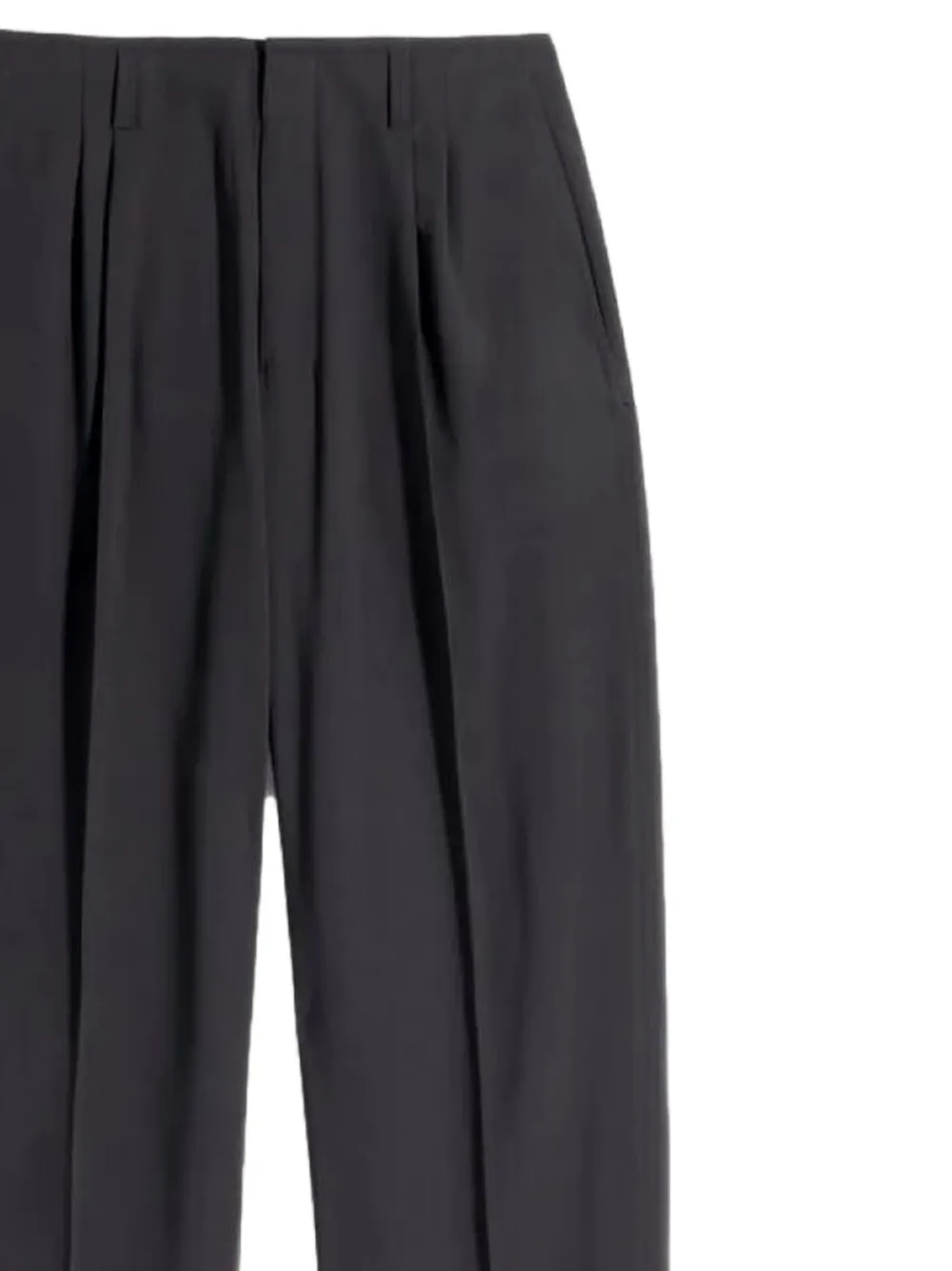LEMAIRE Geplooide pantalon Grijs