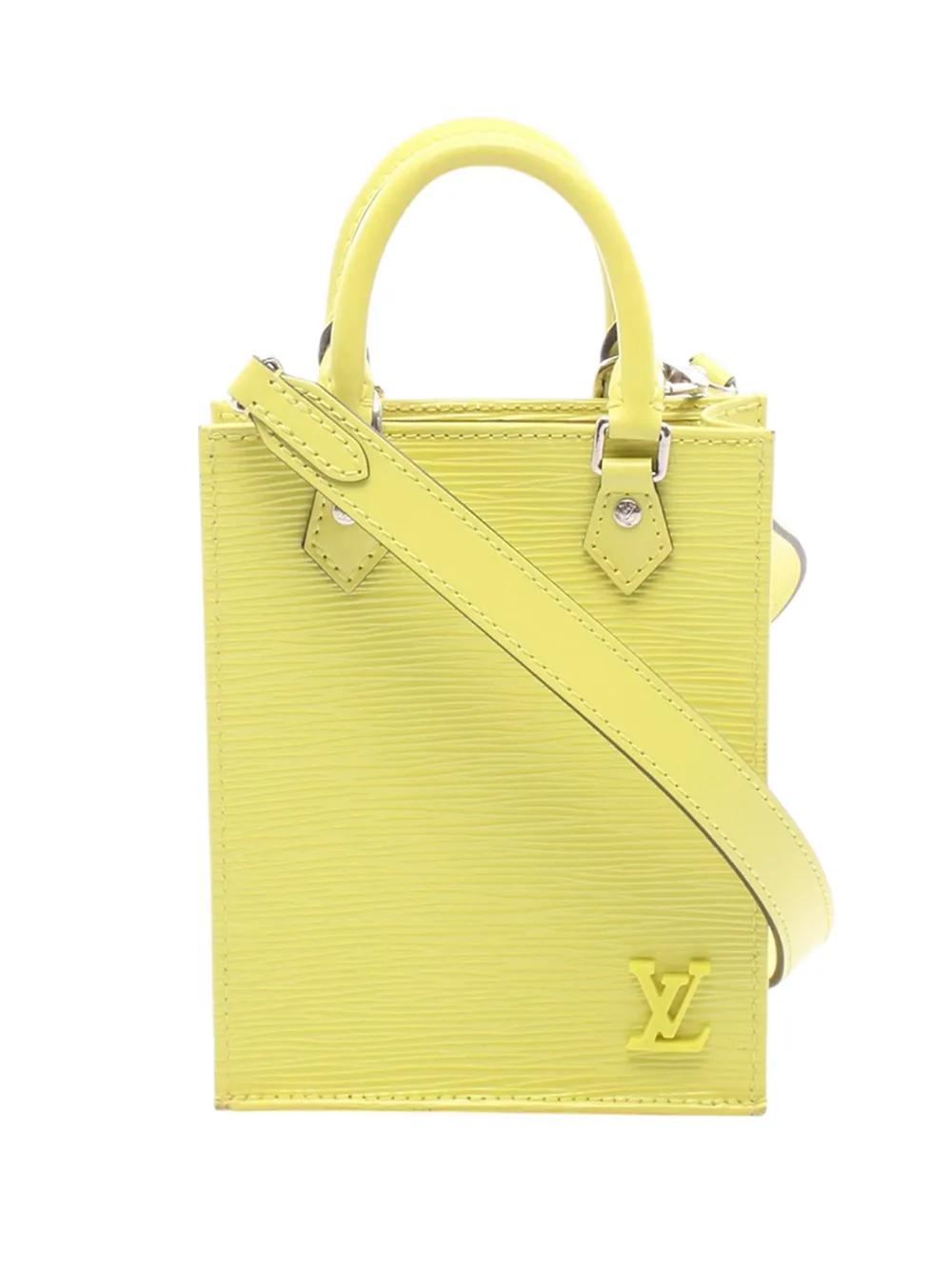 Louis Vuitton Pre-Owned 2020 Epi Petit Sac Plat satchel - Verde