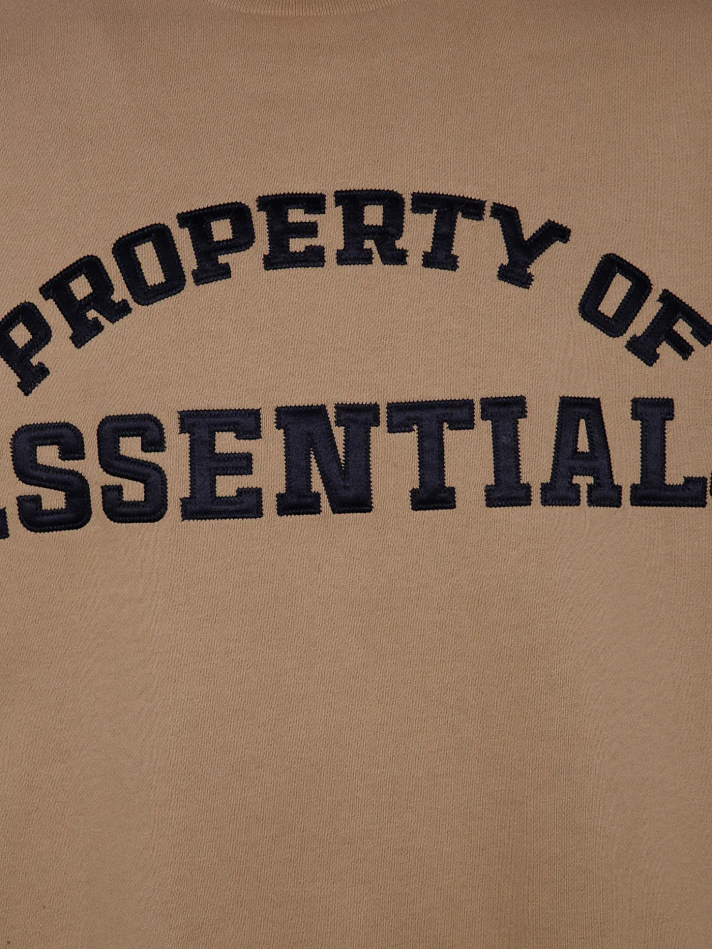 FEAR OF GOD ESSENTIALS Sweater met geborduurd logo Bruin
