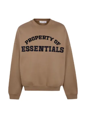 FEAR OF GOD ESSENTIALS Agasalho De Fleece Decote Careca | Verde