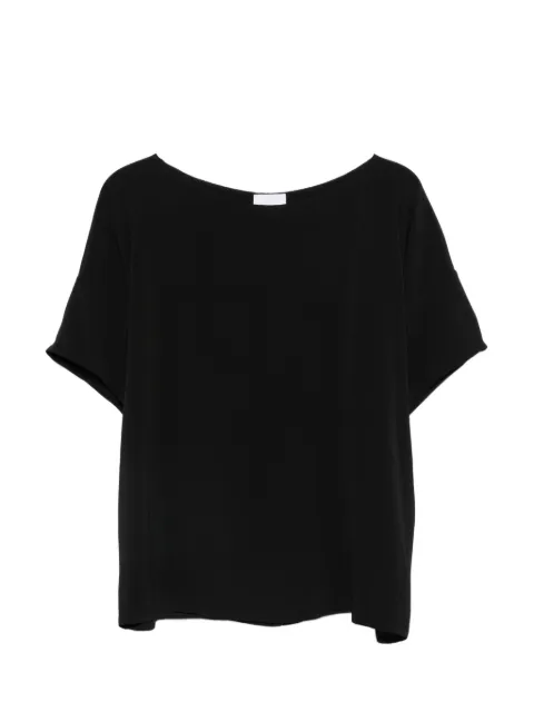 Su short-sleeve scoop-neck top