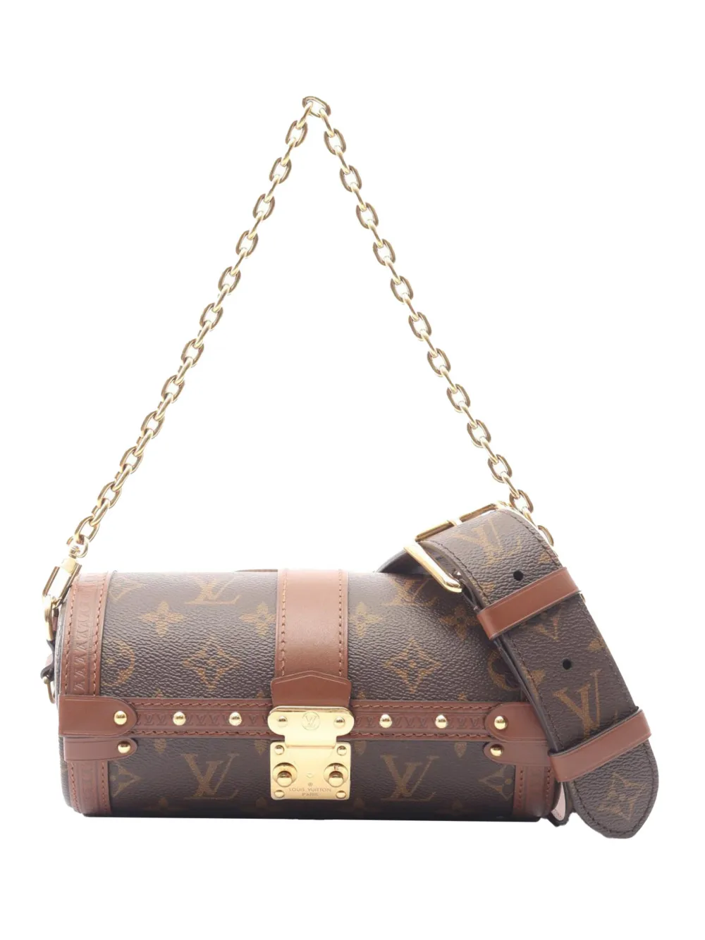 Louis Vuitton Pre-Owned 1990-2010 Monogram Papillon Trunk satchel - Marrone
