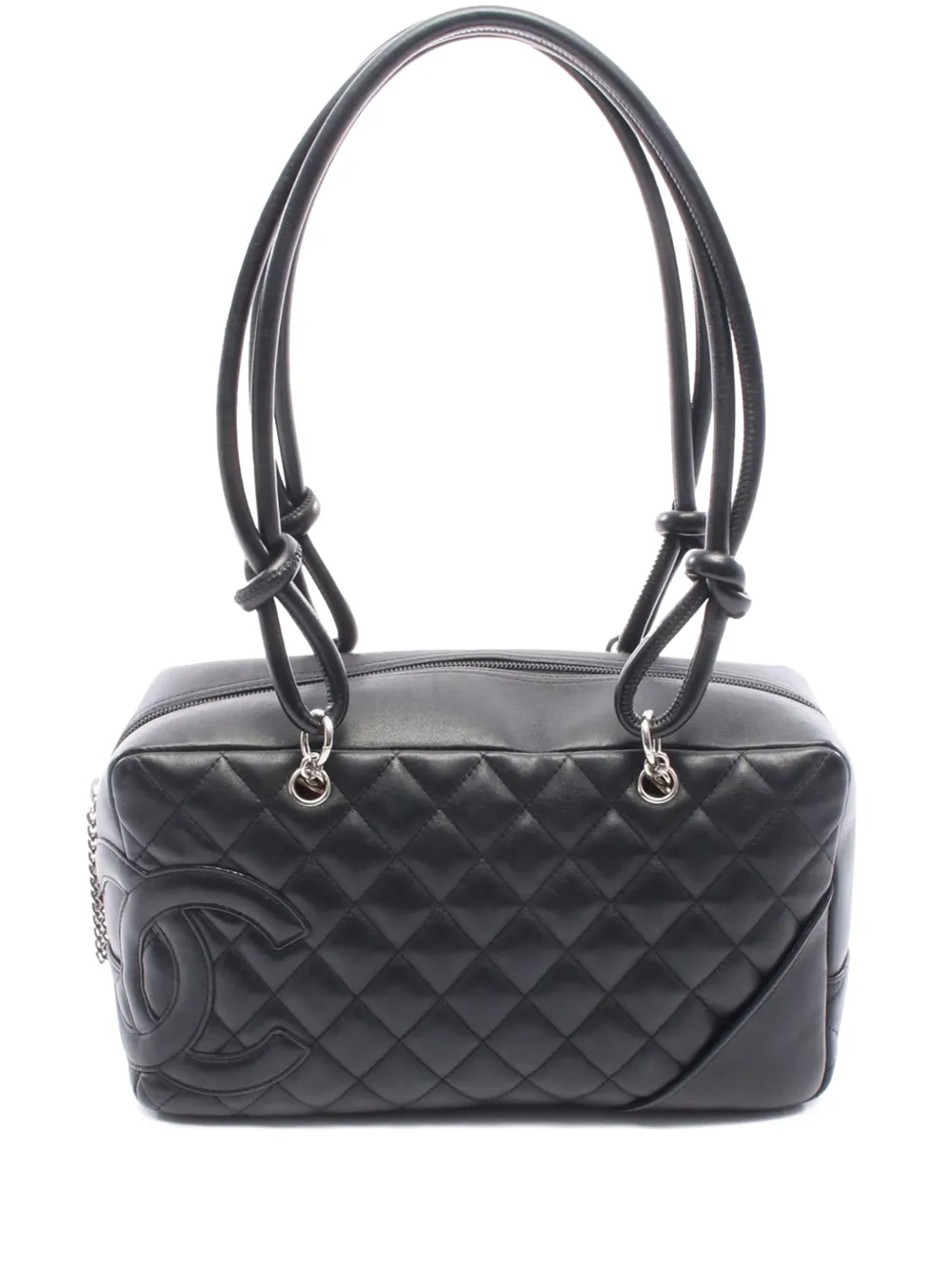 CHANEL Pre-Owned 2004-2005 Cambon Ligne shoulder bag - Nero