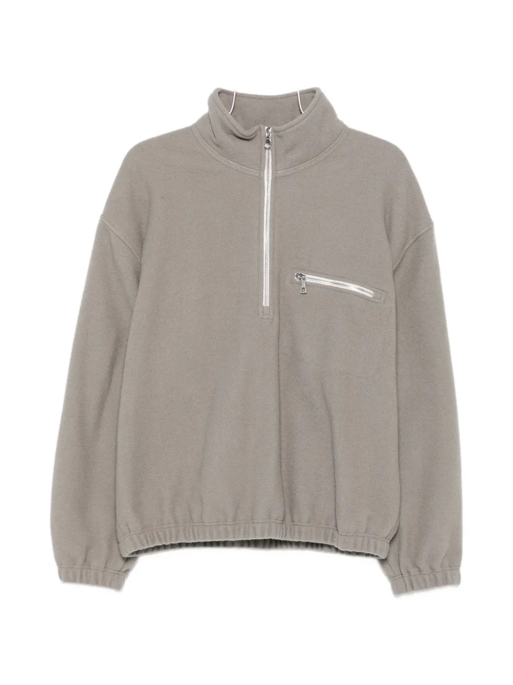 Rier half-zip fleece sweatshirt - Grigio