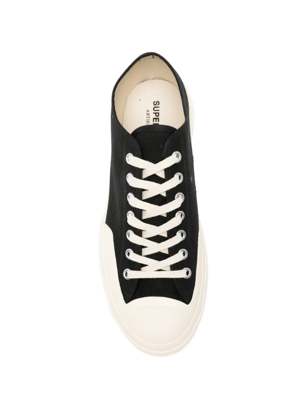 Superga lace-up sneakers Zwart