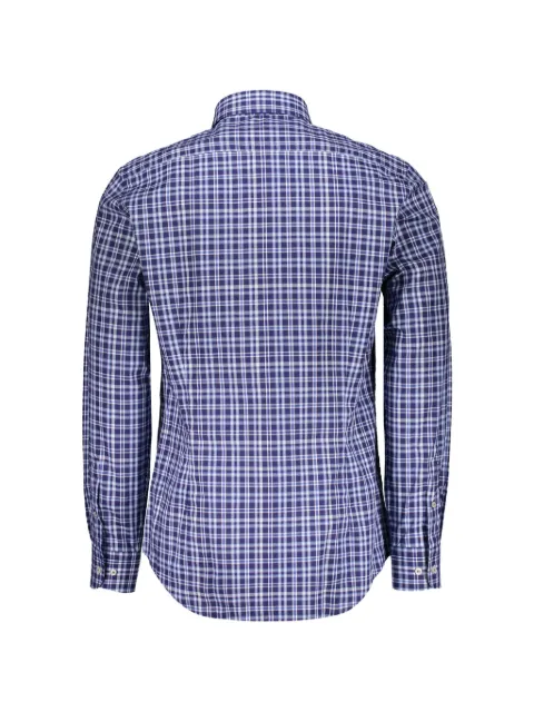 Paul & Shark checked long-sleeve shirt