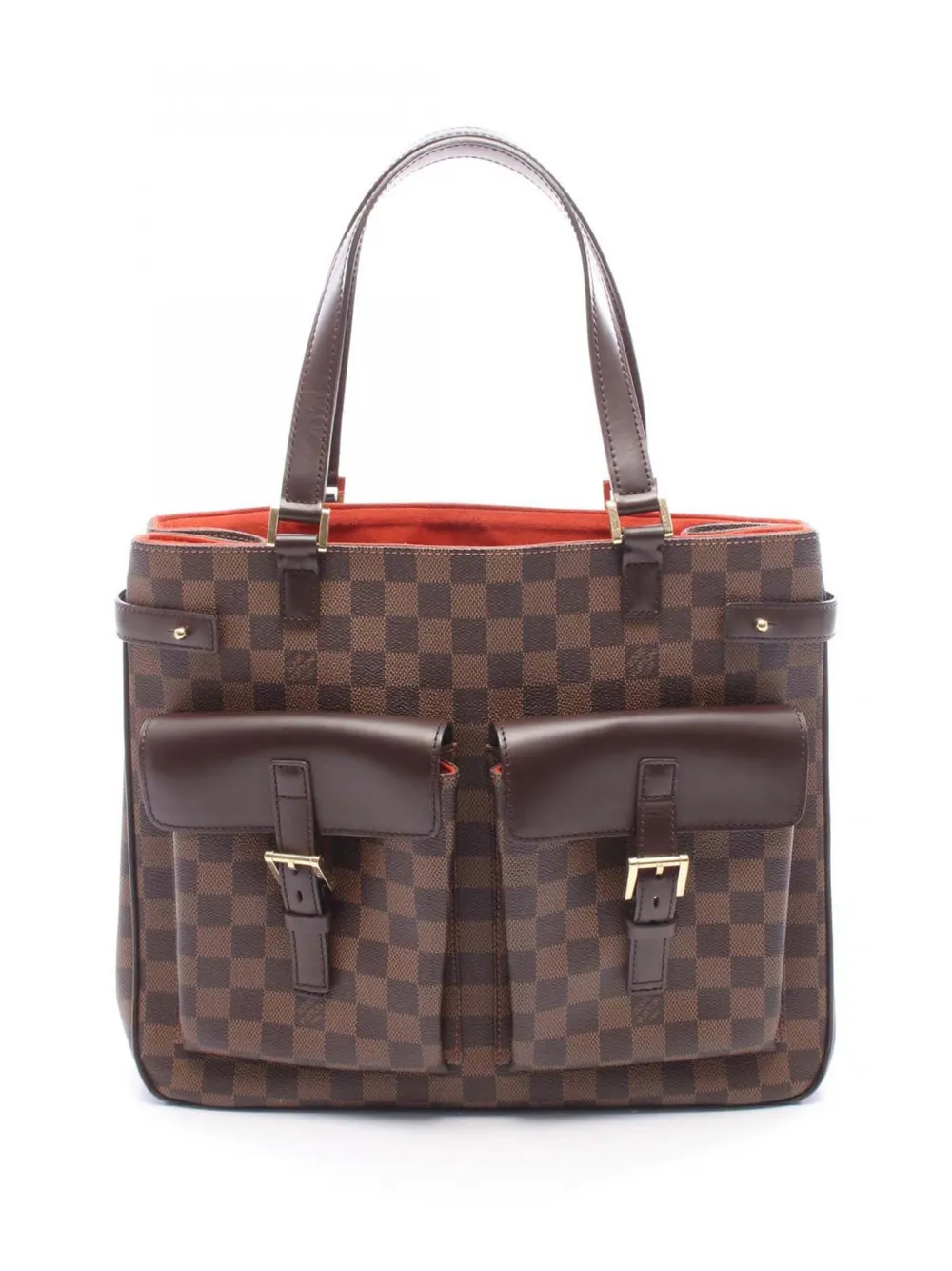 Louis Vuitton Pre-Owned 2005 Damier Ebene Uzes tote bag - Marrone