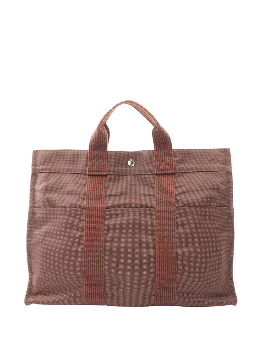 Hermès Pre-Owned 20th Century Canvas Herline MM tote bag - Marrone