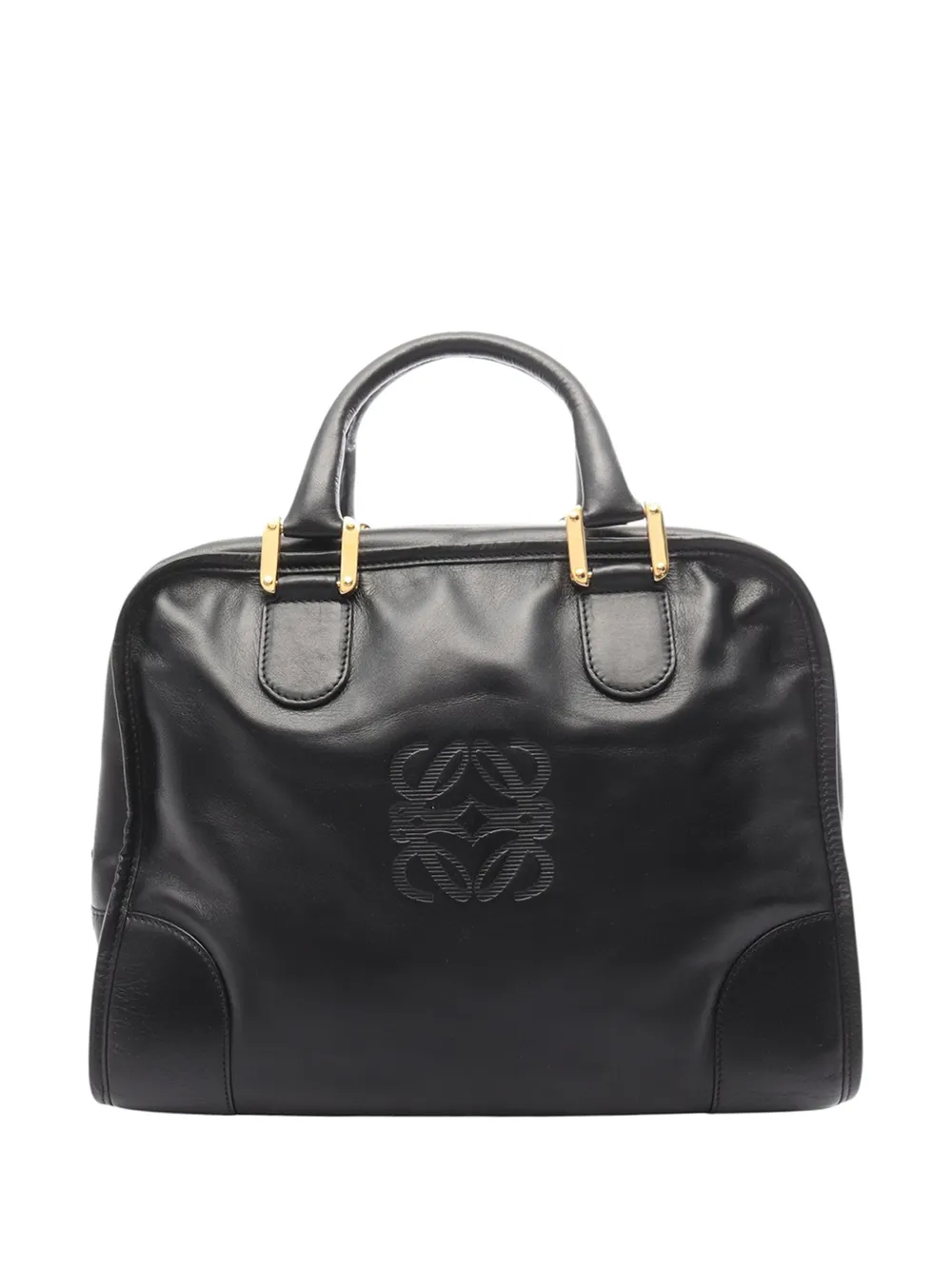 Loewe Pre-Owned 2010-2026 Leather Amazona 32 handbag - Nero