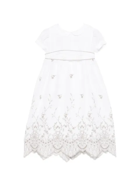 JESURUM BABY kjole med blomsterbroderi