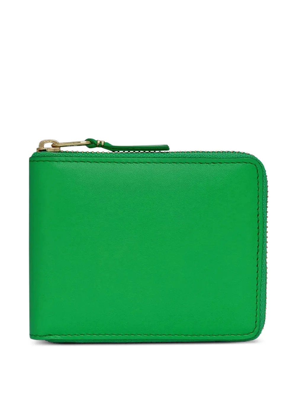 Comme Des Garçons Wallet zip calfskin wallet - Grün