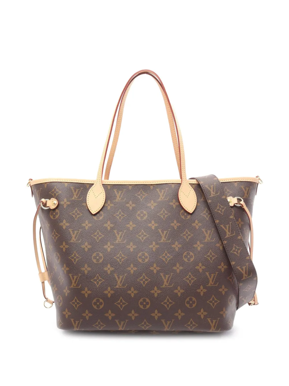 Louis Vuitton Pre-Owned 2010-2026 Monogram Neverfull Bandouliere Inside Out MM satchel - Braun