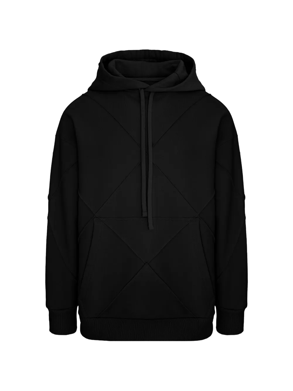 HAMZA Diamond hoodie - Nero