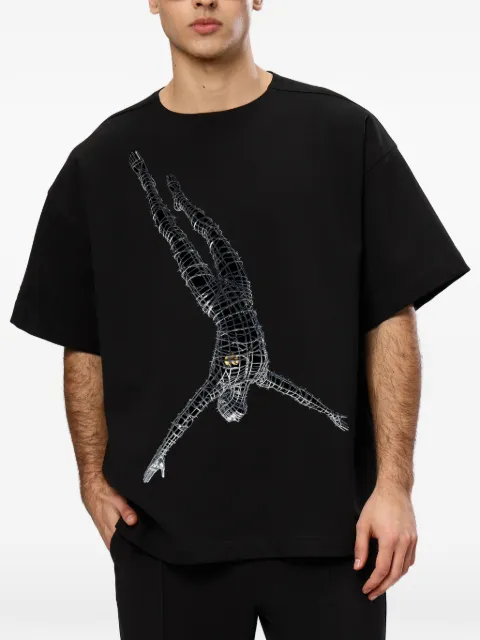 HAMZA Gold Heart T-shirt