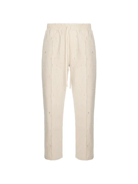 HAMZA Ten distressed trousers