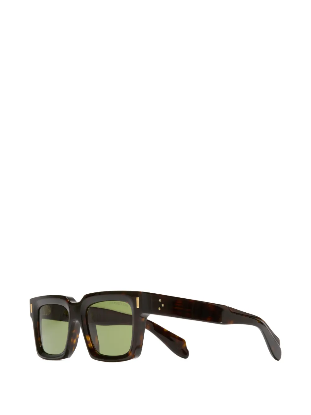 Cutler & Gross 9386 zonnebril met vierkant montuur Bruin
