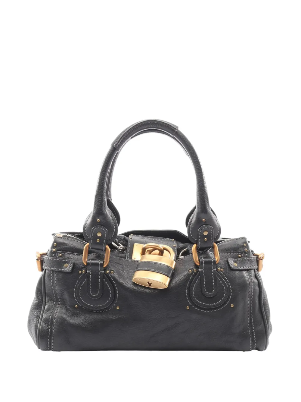 Chloé Pre-Owned 2010-2026 Leather Paddington handbag - Nero