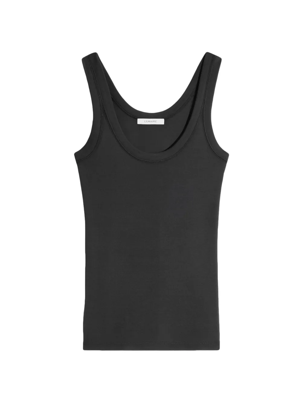 LEMAIRE Canotta in cotone - Nero