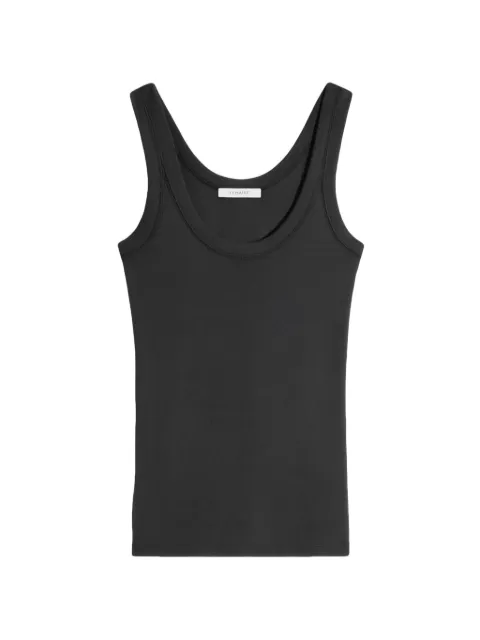 LEMAIRE rib tank top in jersey