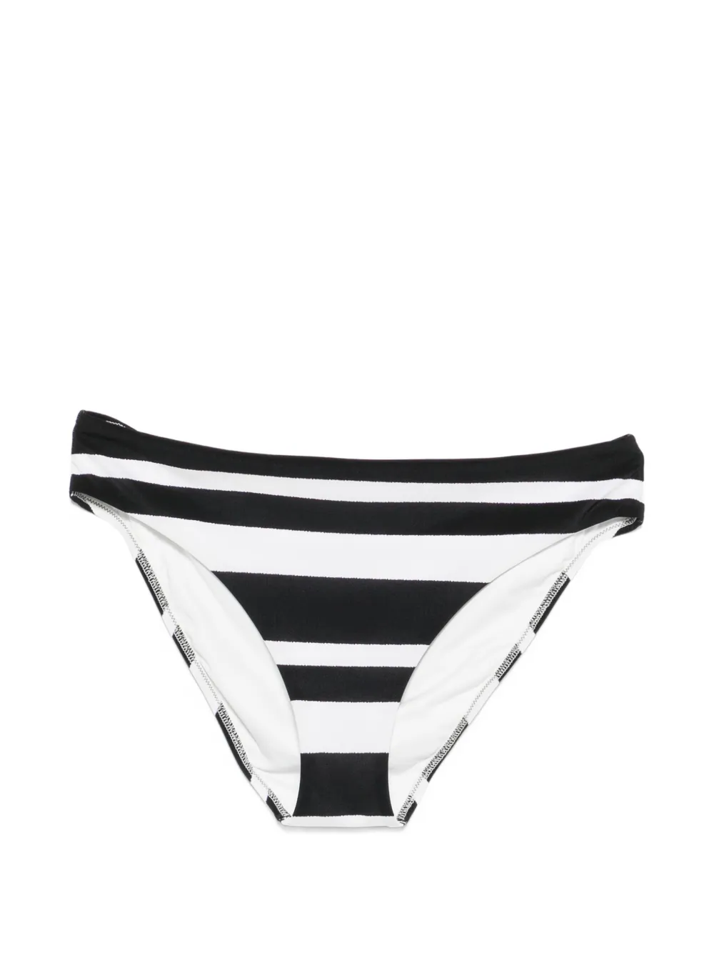 Maryan Mehlhorn striped bikini bottoms - Nero