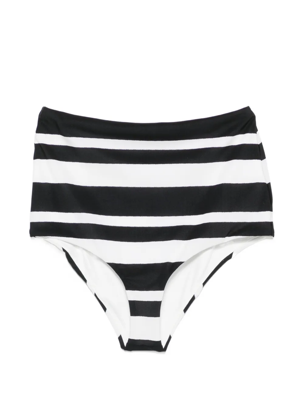 Maryan Mehlhorn striped bikini bottoms - Schwarz