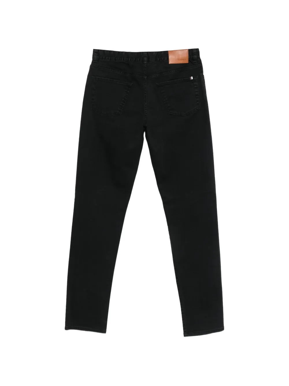 Canali Slim-fit jeans Zwart
