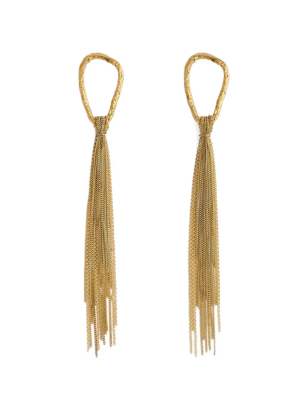 Forte Forte chain-tassel earrings - Oro