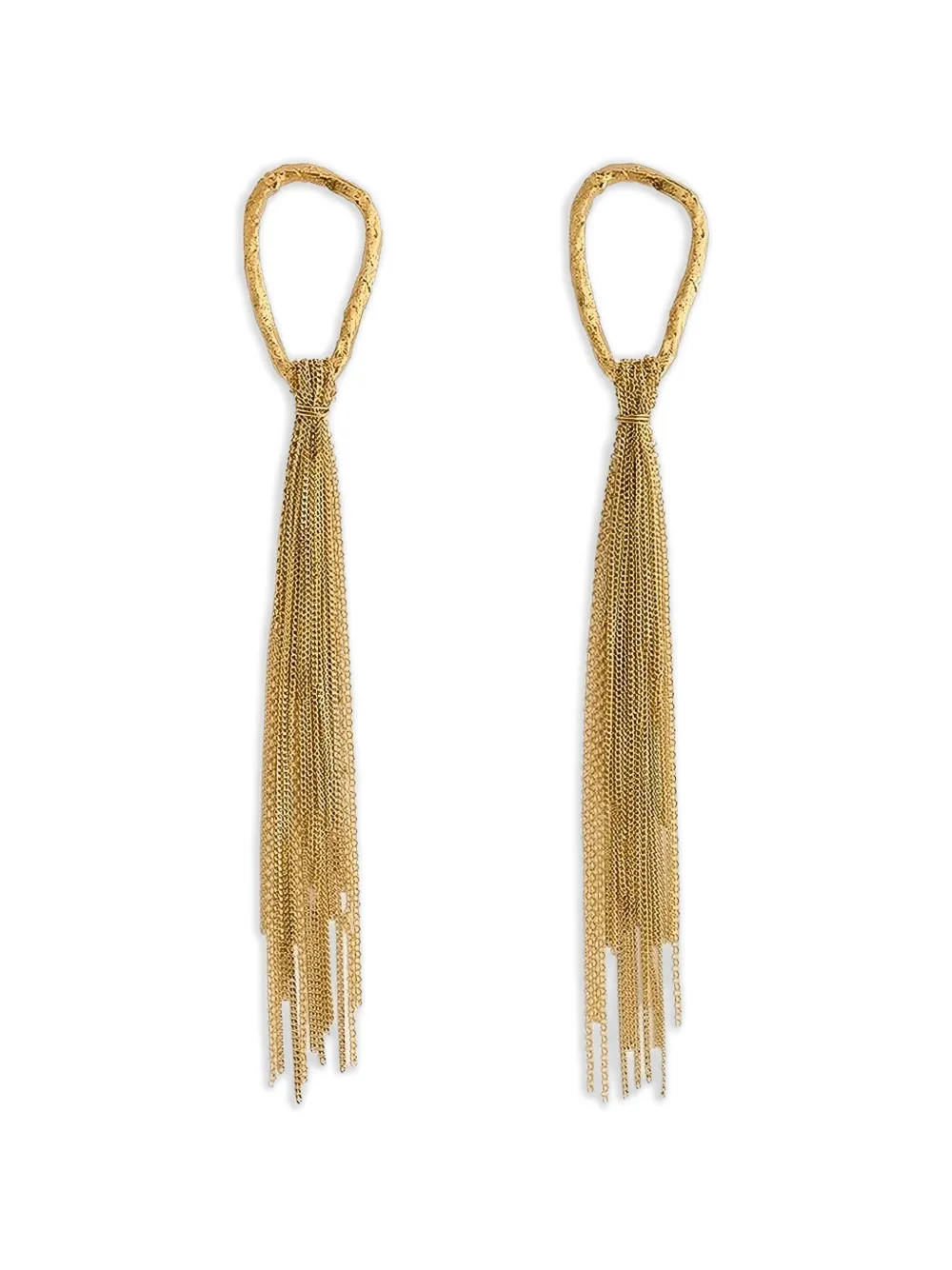 Forte Forte chain-tassel earrings - Oro