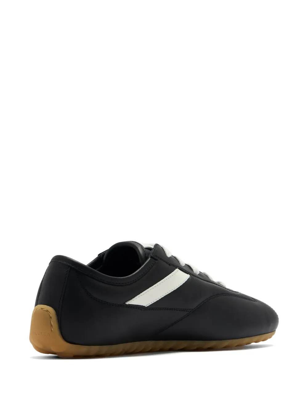 Alexander McQueen Boxe leather sneakers Zwart