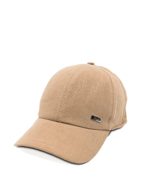 Herno logo-plaque baseball cap