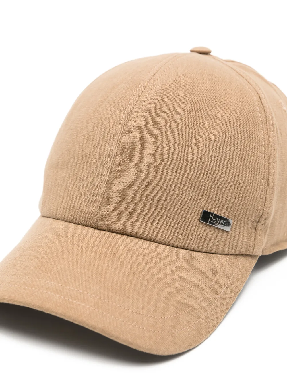  Herno Gorra Con Placa Del Logo - Neutro 