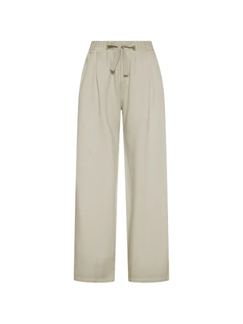 DEHA pleated drawstring trousers