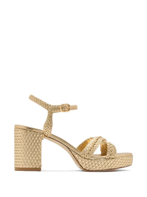 Stuart Weitzman sandalias Dayna metalizadas