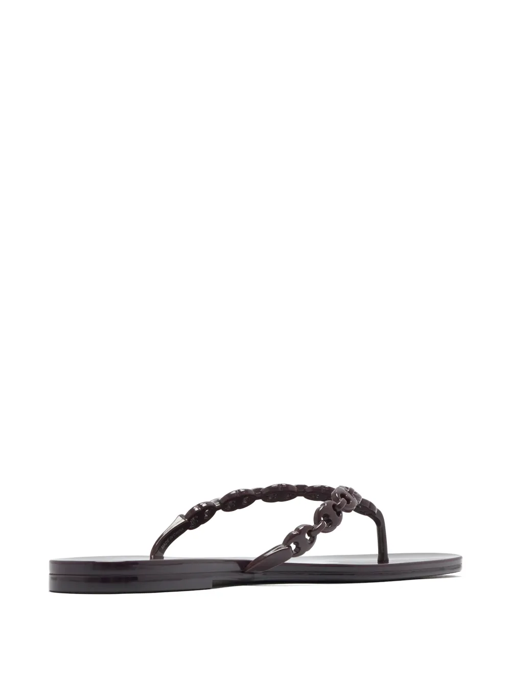 Tory Burch Gemini Link jelly flip-flops Rood