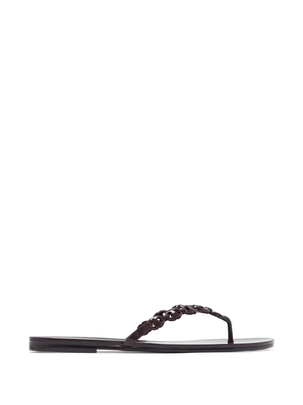 Tory Burch Gemini Link jelly flip-flops - Rot