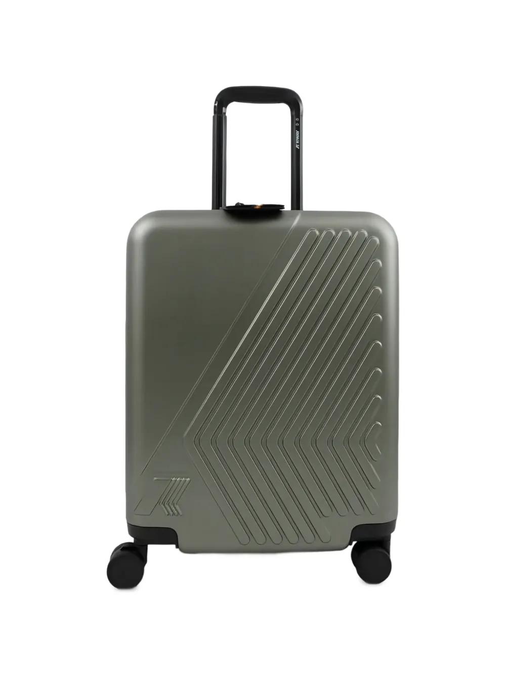 K Way Kids logo suitcase - Grigio