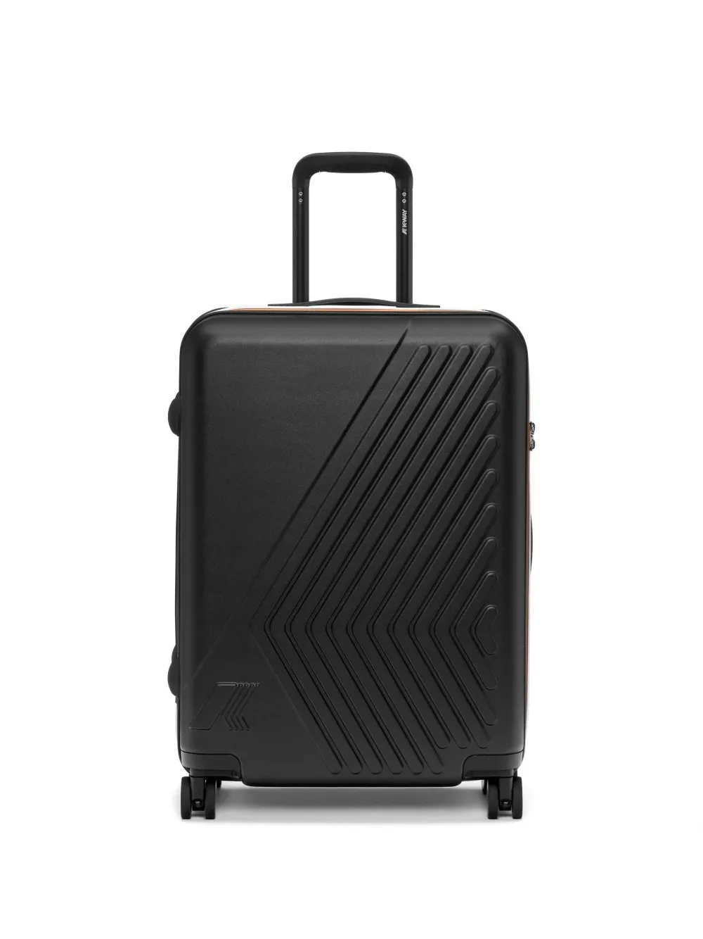 K Way Kids logo suitcase - Nero