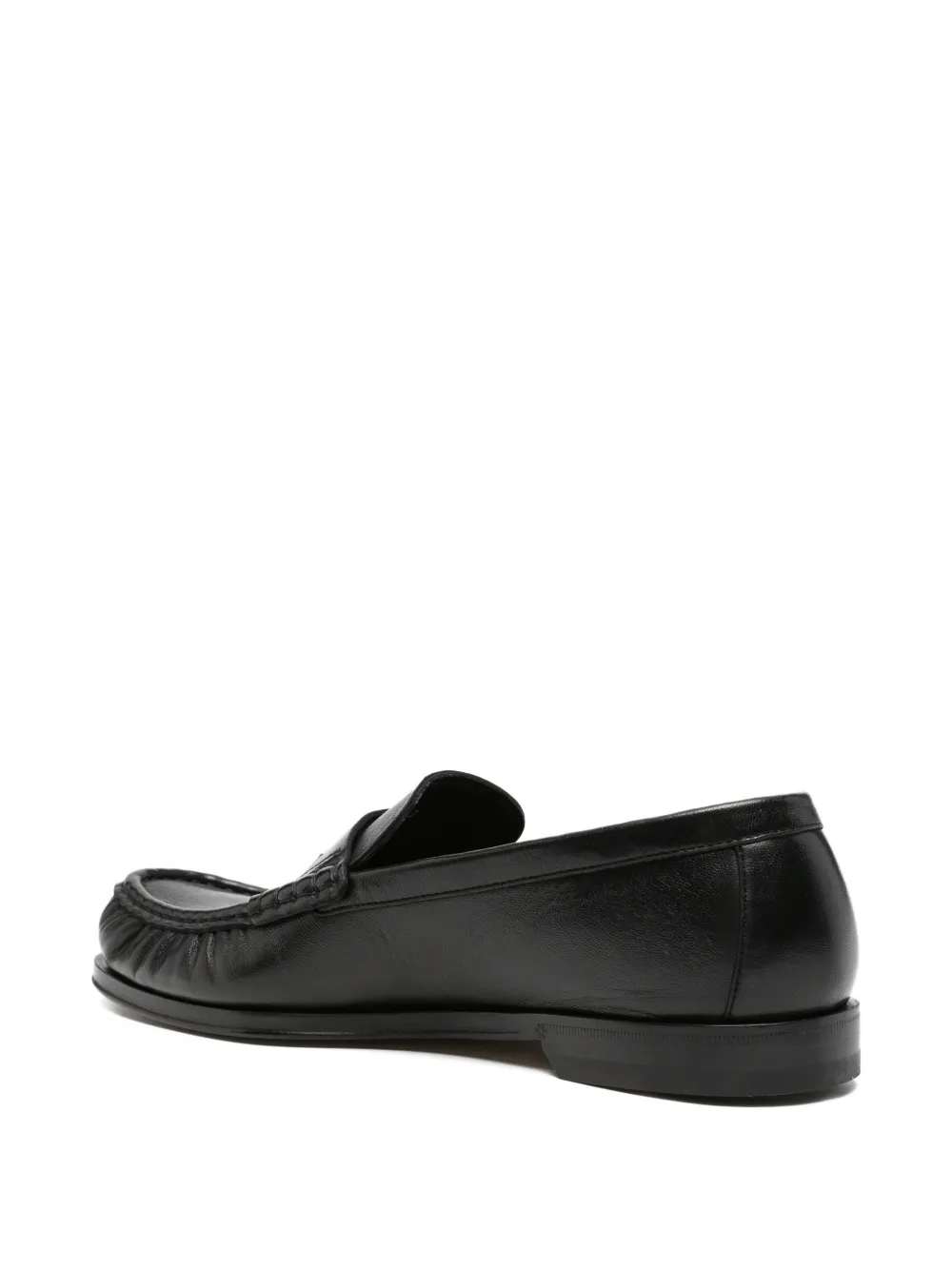 Henderson Baracco Hugo leather loafers Zwart