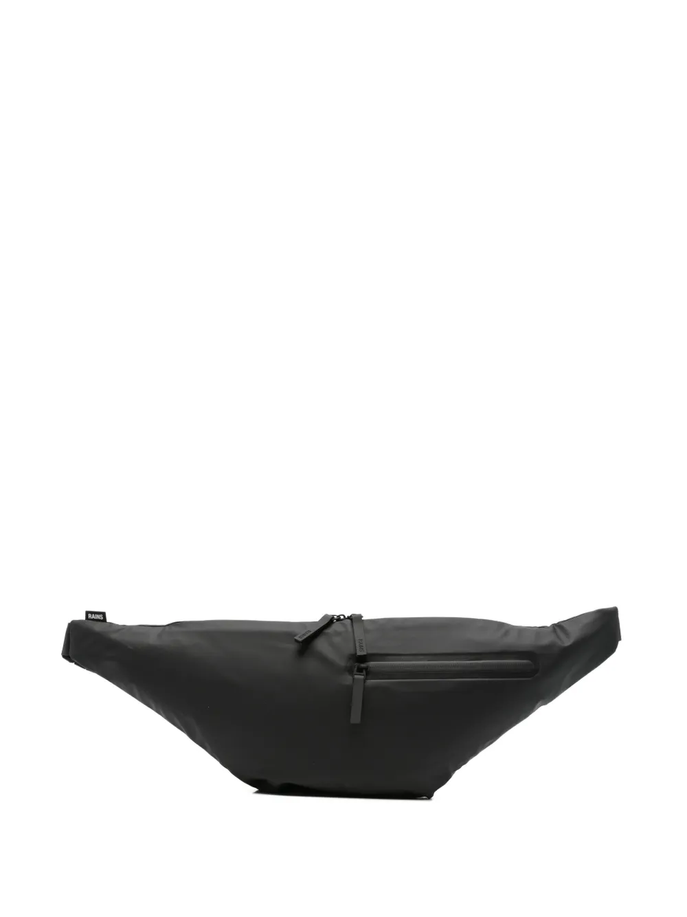 Rains Dash matte-finish belt bag - Nero