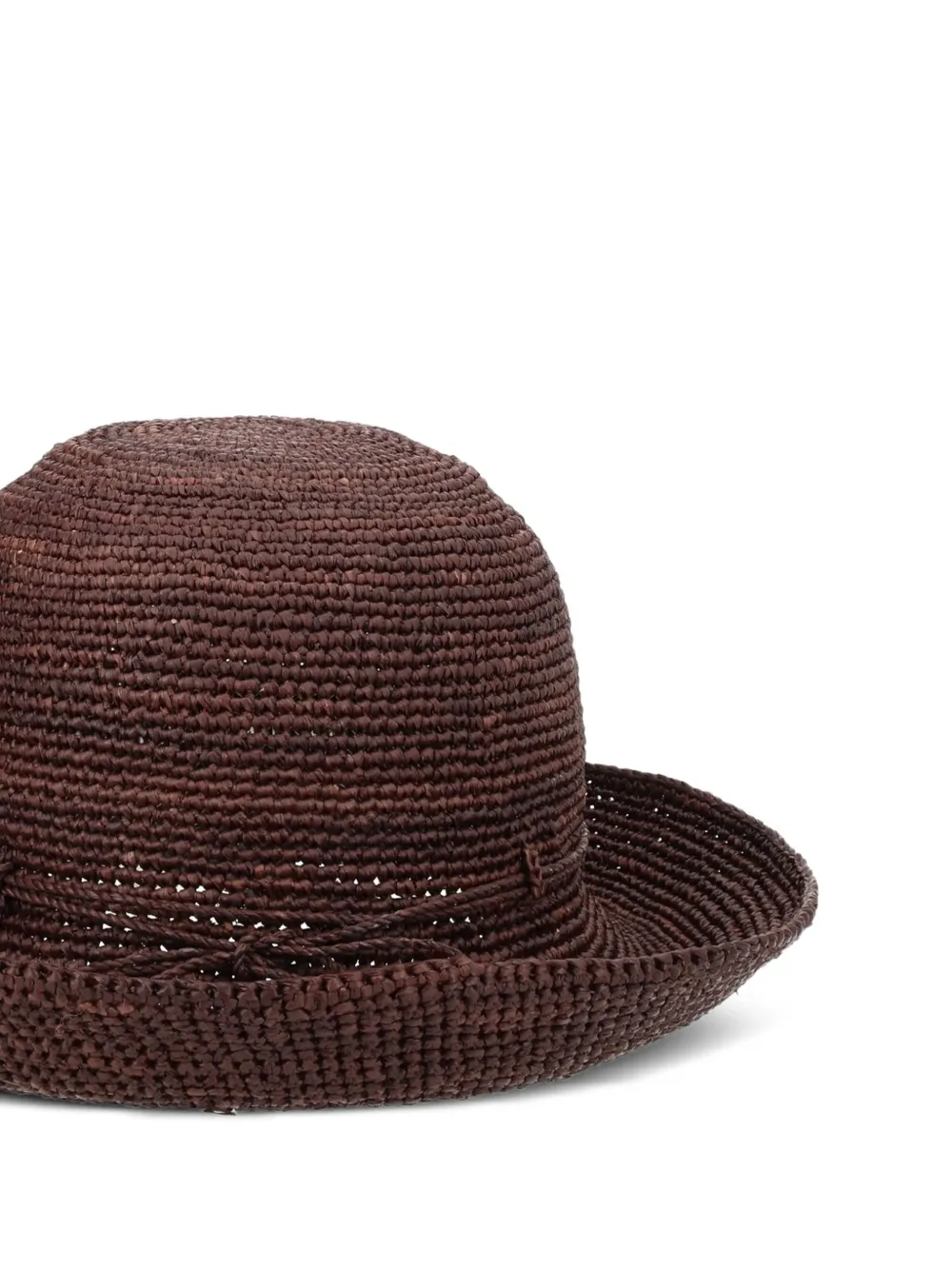 Helen Kaminski Provence Crochet Hat | Brown | FARFETCH display picture 1