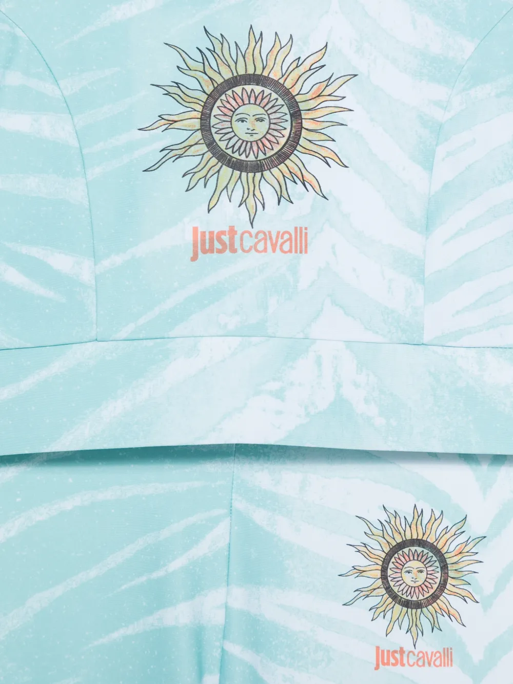 Just Cavalli Trainingspak met tijgerpatroon Blauw