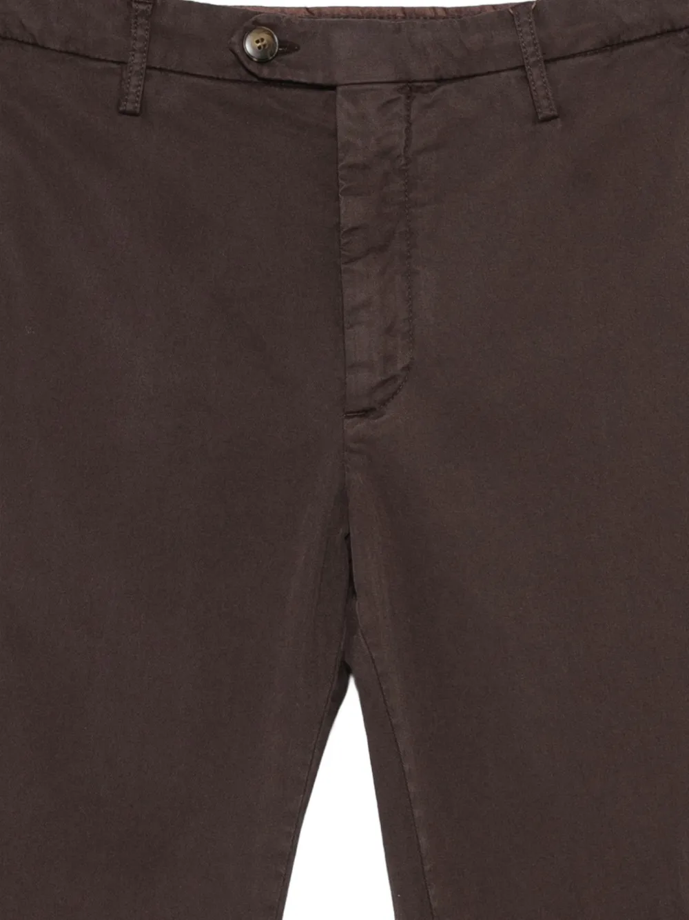 Canali Straight broek Bruin