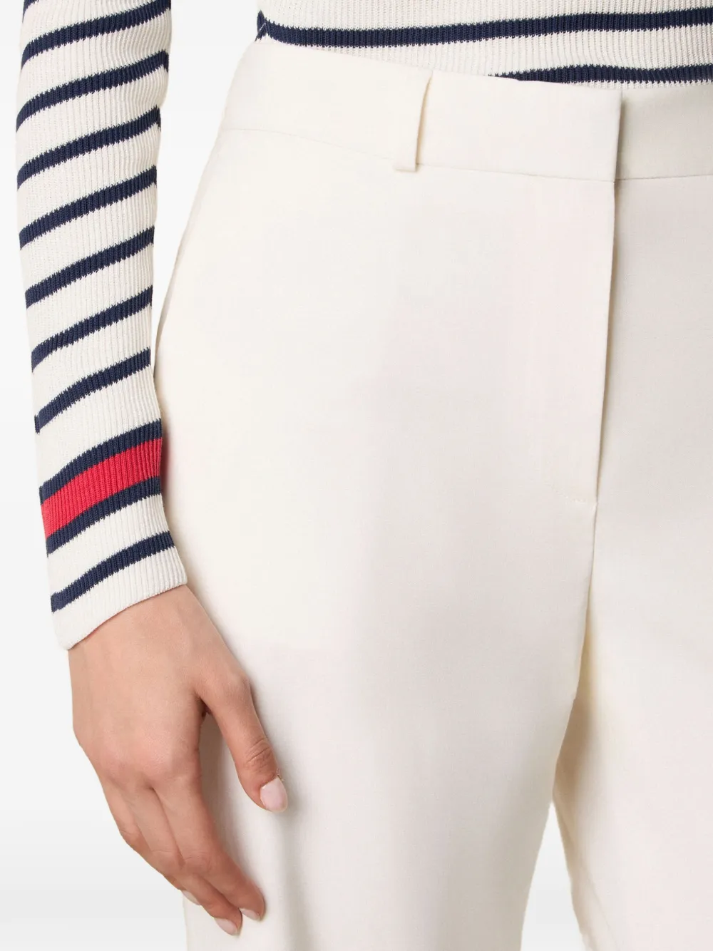 Brooks Brothers Straight broek Wit