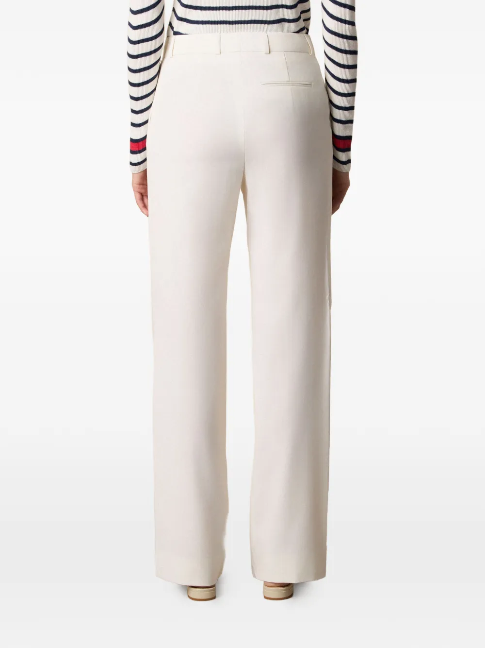 Brooks Brothers Straight broek Wit