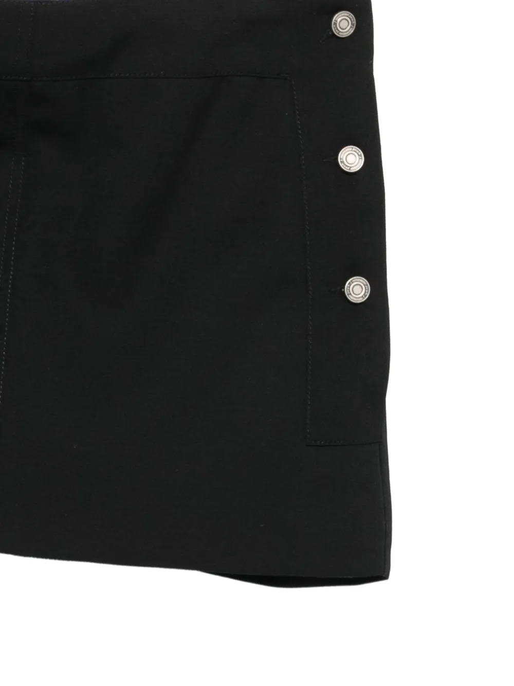  Juun.j Skorts De Algodón - Negro 