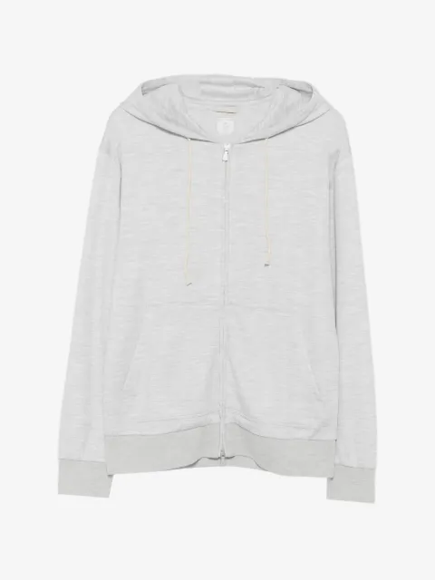 Eleventy hoodie à fermeture zippée