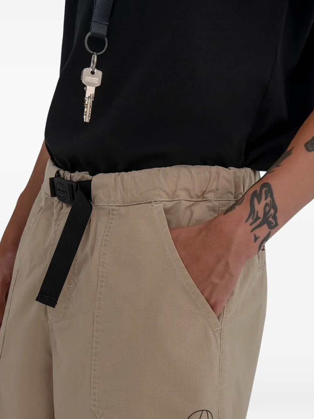 Murphy&Nye Broek met ceintuur Beige