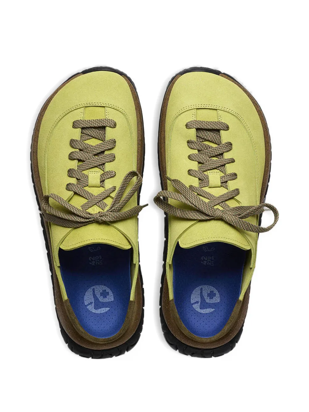 Birkenstock 1774 Uerzell lace-up mules Groen