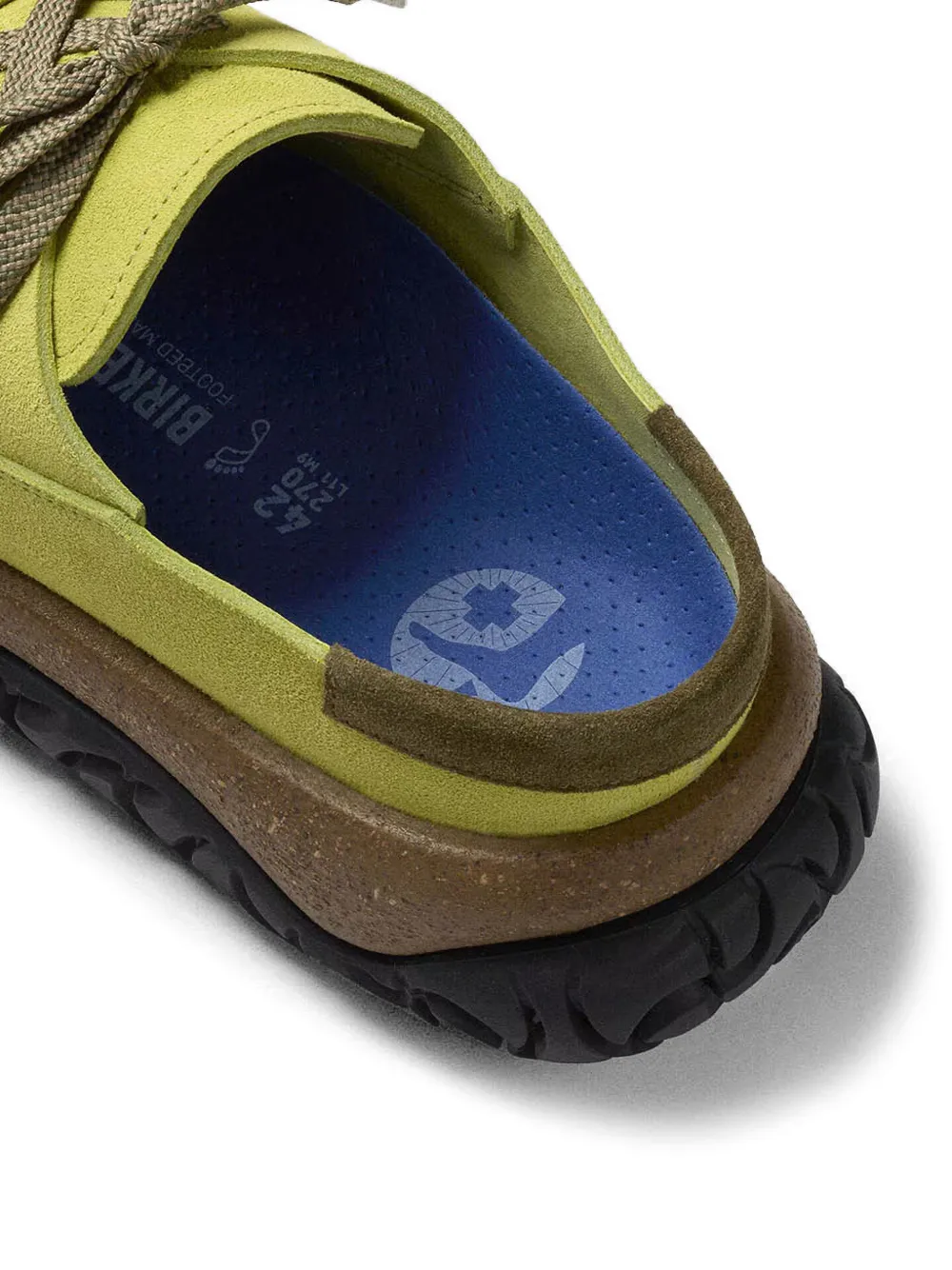 Birkenstock 1774 Uerzell lace-up mules Groen